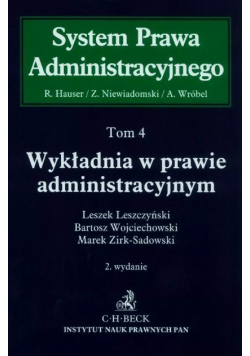 Wykładnia w prawie administracyjnym tom 4