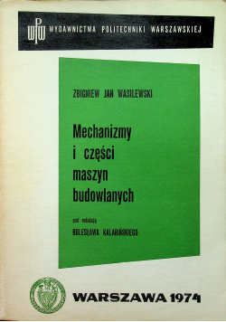 Mechanizmy i części maszyn budowlanych