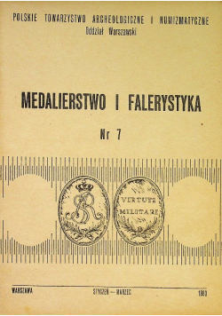 Medalierstwo i Falerystyka nr 7