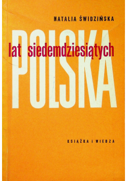 Polska lat siedemdziesiątych
