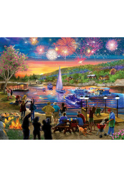 Puzzle 1000 Letnie fajerwerki