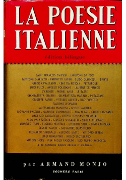 La poesie italienne