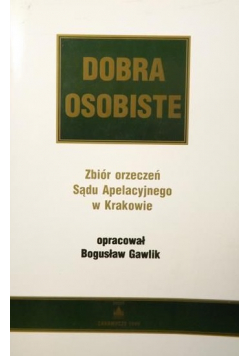 Dobra osobiste
