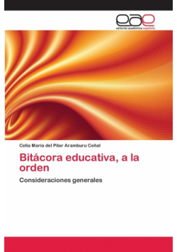 Bitácora educativa, a la orden