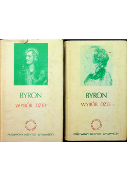 Byron Wybór dzieł Tom II i III
