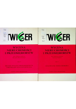 Wycena nieruchomości i przedsiębiorstw tom I i II