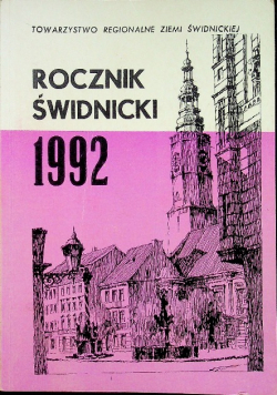 Rocznik Świdnicki 1992