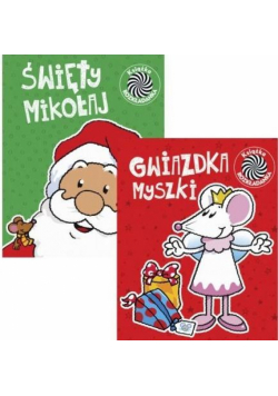 Pakiet: Ruchome obrazki 3 Św. Mikołaj/Myszka
