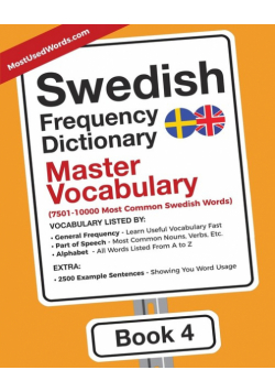 Swedish Frequency Dictionary - Master Vocabulary