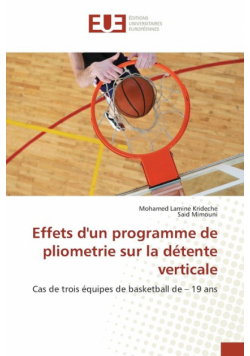 Effets dun programme de pliometrie sur la détente verticale