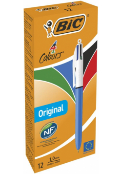 Długopis 4 Colours Medium mix (12szt) BIC
