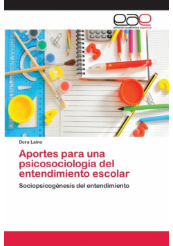 Aportes para una psicosociología del entendimiento escolar