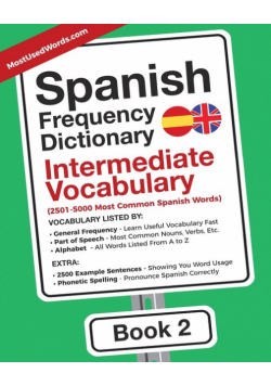 Spanish Frequency Dictionary - Intermediate Vocabulary