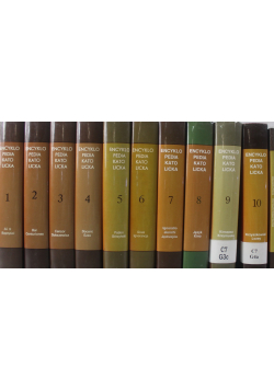 Encyklopedia Katolicka tom I do X plus wykaz skrótów