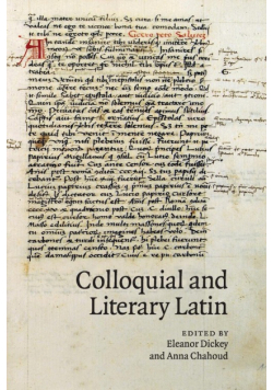 Colloquial and Literary Latin