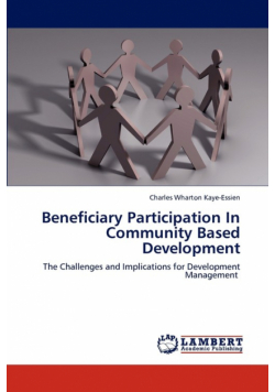 Beneficiary Participation in Community Based Development