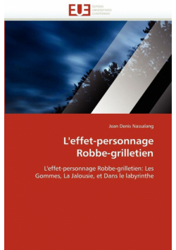 L''effet-personnage robbe-grilletien