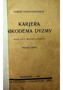 Karjera Nikodema Dyzmy 1935 r.