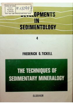 The techniques of sedimentary mineralogy