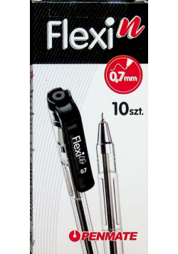 Długopis Flexi N czarny 10 sztuk