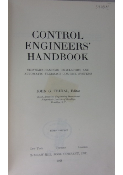 Control Engineers handbook