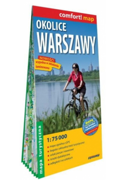 Comfort! map Okolice Warszawy 1:75 000