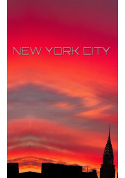 New York City Writing  Drawing Journal