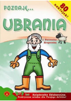 Poznaję... Ubrania. Książeczka edukacyjna ALEX