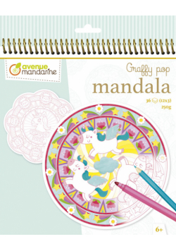 Kolorowanka Graffy Pop Mandala Magia