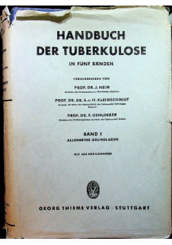 Handbuch der tuberkulose