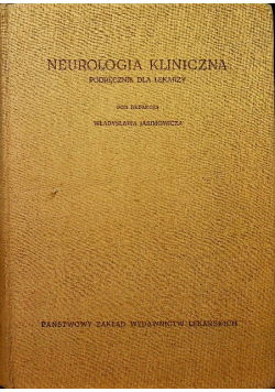 Neurologia kliniczna Podręcznik dla lekarzy