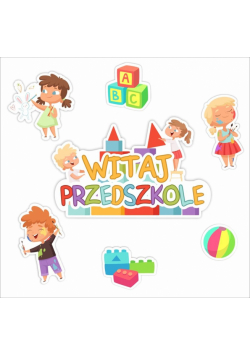 Dekoracje okienne dwustr. - Witaj... 01 7szt