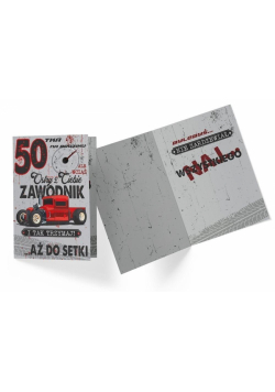Karnet PR-318 Urodziny 50 (samochód)