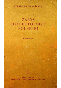 Zarys dialektologii polskiej