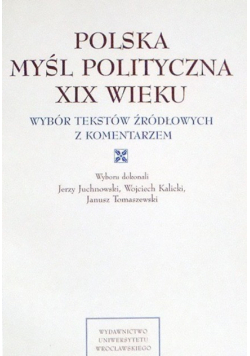Polska myśl polityczna XIX wieku