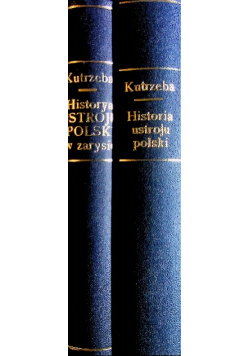 Historya ustroju Polski tom 3 i 4 ok 1920 r.