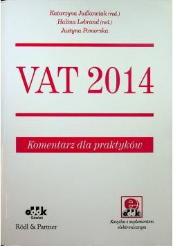VAT 2014 Komentarz dla praktyków