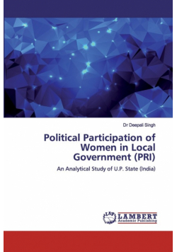 Political Participation of Women in Local Government (PRI)