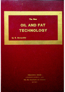 Oil and fat technology