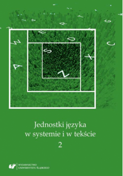 Jednostki języka w systemie i w tekście 2