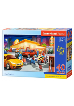 Puzzle 40 maxi - Gas Station CASTOR