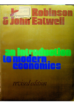 An Introduction to modern economics