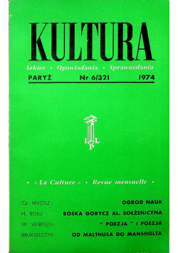 Kultura szkice opowiadania sprawozdania nr 6/321