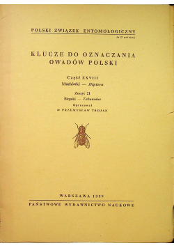 Klucze do oznaczania owadów Polski Część XXVIII Zeszyt 21