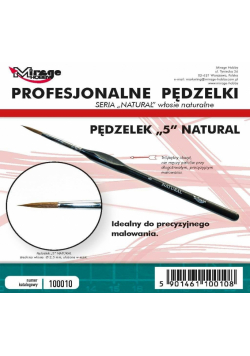 Pędzelek natural 5