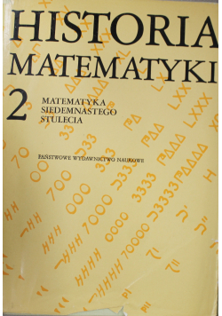 Historia Matematyki 2 Matematyka Siedemnastego stulecia