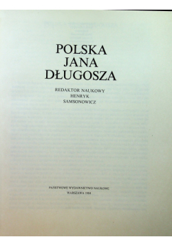 Polska Jana Długosza