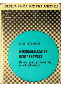 Mikroanalizator rentgenowski