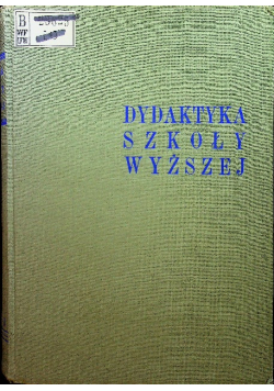 Dydaktyka szkoły wyższej