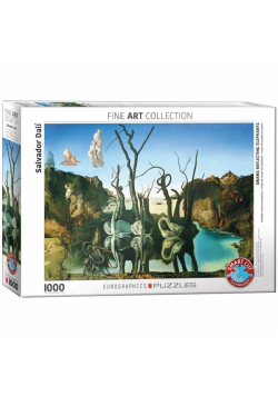 Puzzle 1000 Łabędzie Salvador Dali